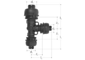 Tee ridotto-GF-Tubiplast