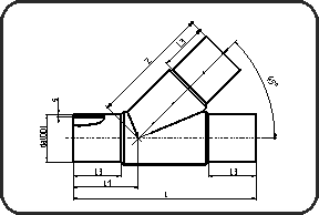 TE 45° TESTA/TESTA PP