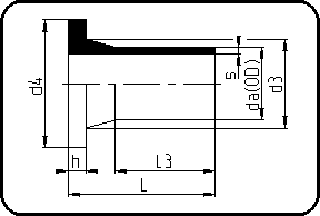 CARTELLA TESTA/TESTA CODOLO LUNGO PP