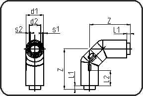 CURVA 90° POLYFLO PP