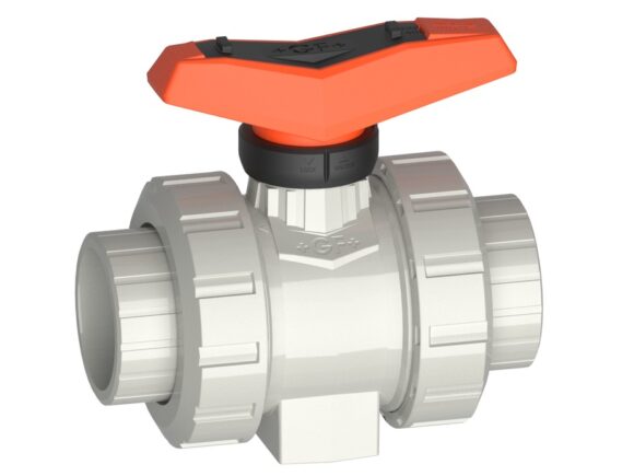 VALVOLA DI SFERA 546 PVCC/FPM