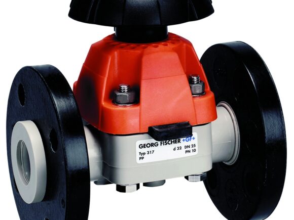 VALVOLA A MEMBRANA TIPO 317 PP/EPDM