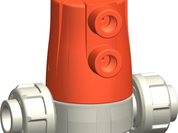 VALVOLA A MEMBRANA TIPO 604 PP/EPDM