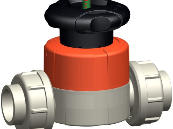 VALVOLA A MEMBRANA TIPO 514 PP/EPDM