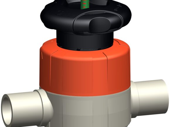 VALVOLA A MEMBRANA 515 PPHP/EPDM