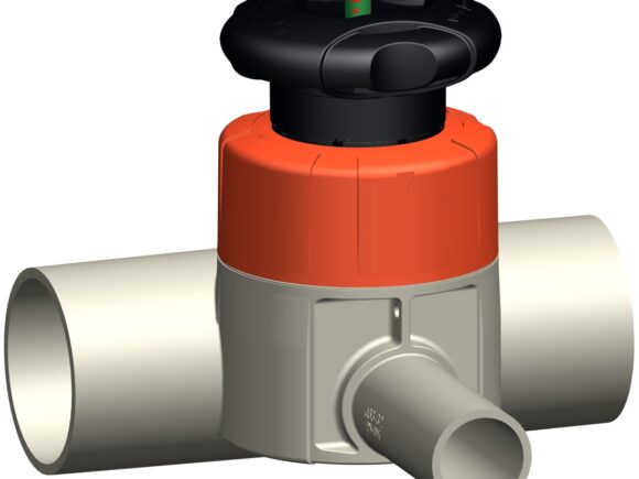 VALVOLA A T 519 PP/EPDM