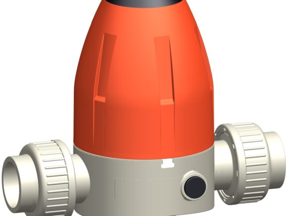 RIDUTTORE DI PRESSIONE PP/PTFE/EPDM SENZA MANOMETRO- TASCA