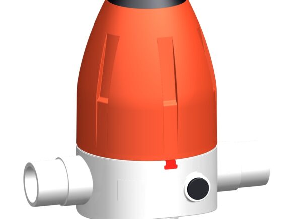 REGOLATORE DI PRESSIONE 586 PVDF TESTA/TESTA