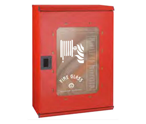 CASSETTA A PARETE ESTERNA ROSSA EN 671-2 LONGET