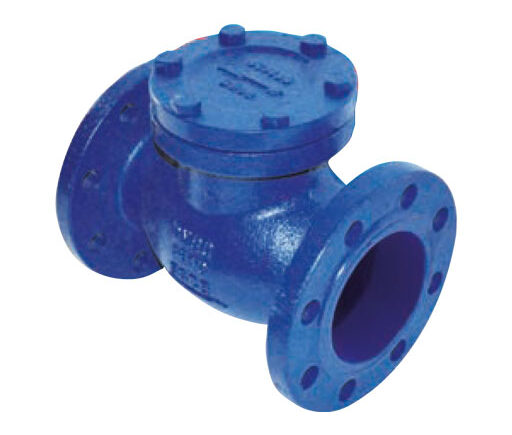 VALVOLA DI RITEGNO A CLAPET FLANGIATA