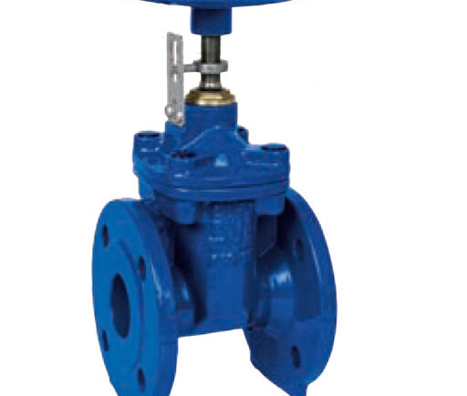 SARACINESCA IN GHISA INDICATORE APERTURA CORPO PIATTO