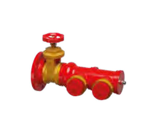 ATTACCO DI MANDATA AUTOPOMPA PER VV.F. FLANGIATO