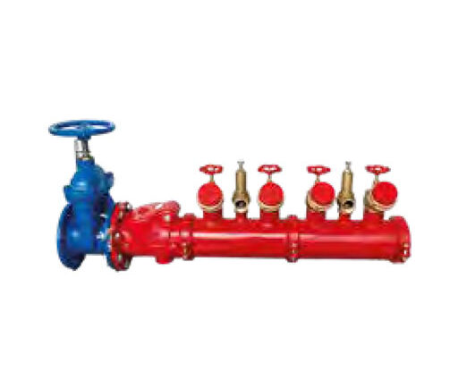 ATTACCO DI MANDATA AUTOPOMPA PER VV.F. FLANGIATO