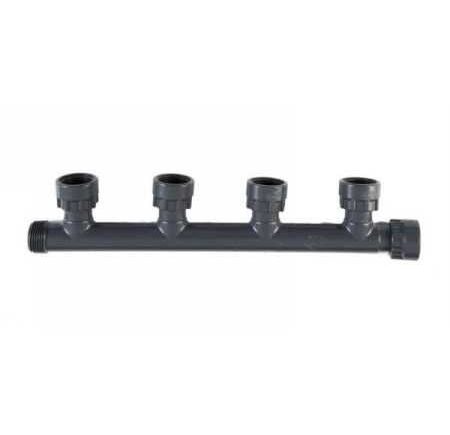 COLLETTORE BOCCHETTONATO 4 USCITE MASCHIO