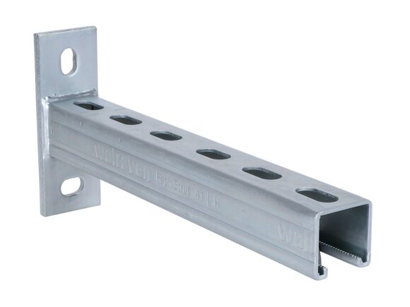 MENSOLA PER PROFILATO 41X41 CON TAPPI