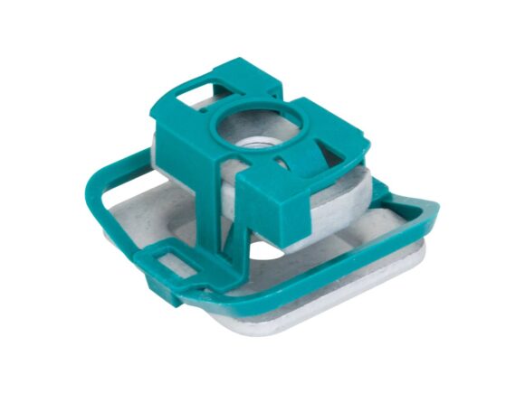 DADO A SCORRIMENTO CON MOLLA PER PROFILATO 41X41