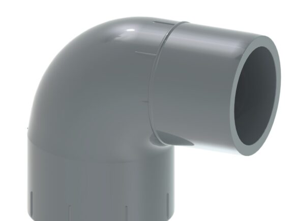 GOMITO 90 GRADI GIV PVC