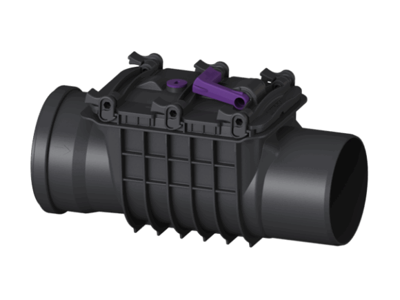 VALVOLA ANTIRIFLUSSO DOPPIA SING. CERNIERA KESSEL