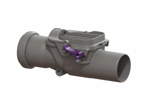 VALVOLA ANTIRIFLUSSO DOPPIA CERNIERA KESSEL