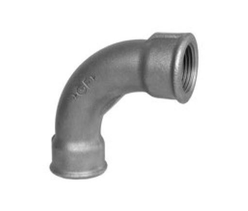 CURVA LUNGA FIGURA 2 ZINCATA CUORE BIANCO