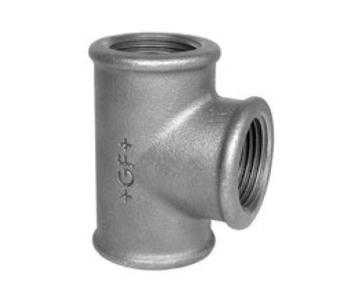 TEE FIGURA 130 ZINCATO CUORE BIANCO