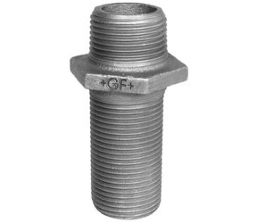 NIPPLO FIGURA 280 ZINCATO CUORE BIANCO