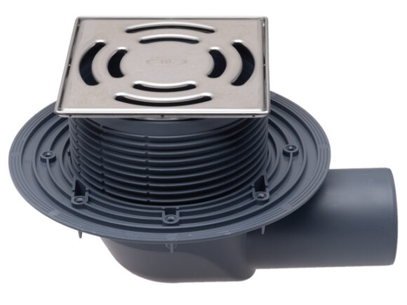 PILETTA HL ORIZZONTALE C/GRIGLIA 145X145