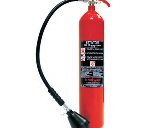 ESTINTORE PORTATILE A CO2 KG.5 UNI/EN 3/7 113B