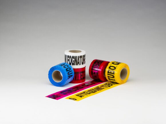 NASTRO LOCALIZZATORE TUBO ACQUA CON DUE FILI INOX