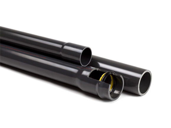 TUBO PVC-U CON GUARNIZIONE LUNGA