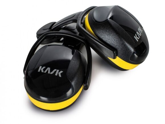 CUFFIE ANTIRUMORE SC2 GIALLE ANSIS3. 19/CSA A